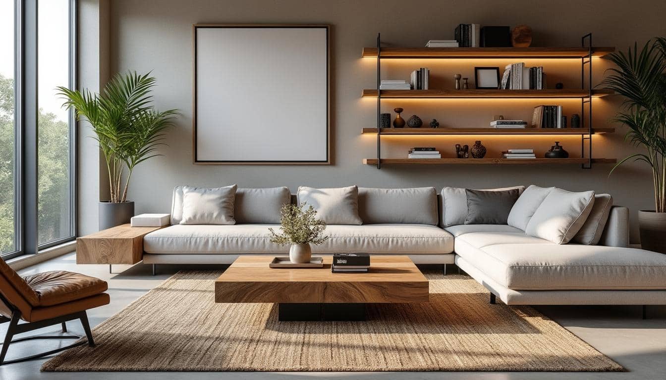 Idées déco à base de matériaux récupérés (mais sans effet “bricolage”)